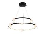 Italux Lozanna Led Lampada A Sospensione Moderna Nera PND-20112035-2A-BL