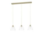 Eglo 43634 Copley E27 Tripla Lampada A Sospensione 900X200Mm Color Oro