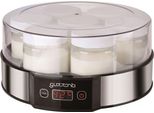 Guzzanti GZ-705, 1,33 L, Nero, Acciaio Inossidabile, Trasparente, 0,19 L, Yogurt, 14 H, 42 °C