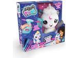 Canal Toys - Peluche Aerografo - Peluche Unicorno Cosmico Da Personalizzare Con Corno Luminoso - Air 028