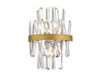 Lampada Da Parete Oro Trasparente Constantinople 2Xg9 28W Linea Zuma