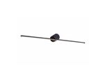 Lampada Da Parete A Led Nera Camara Led 8W Zuma Line