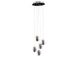 Italux Huelto Lampadario Led Moderno Cromo PND-22112132-5A-CR