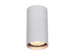 Spot Da Soffitto Moderno In Alluminio A Strisce Rotonde 10 Cm Per Soggiorno Cucina 1Xgu10 10W Rilok Italux