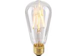 Lampadina Led E27 4W Calda Retro Edison Italux 801402 ST64