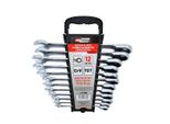 Set Di 12 Chiavi Combinate A Cricchetto Awtools. 8-19 Mm