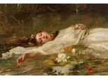 Friedrich Heyser - Particolare Di Ofelia - Poster 61X91,5 Cm