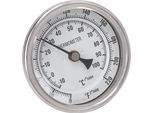 Termometro Per Pentole In Acciaio Inox Da 1/2" Npt Termometro A Quadrante In Metallo Per La Produzione Di Birra"