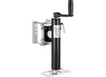Martinetto Per Rimorchi 907 Kg - Supporto Girevole - Supporto Di Parcheggio Per Rimorchi 265-515 Mm - Resistente E Stabile - Campeggio E Trasporto