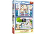 Trefl Trefl Bluey Puzzle Set Funny Bluey, 2X24 Pcs