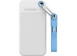 Verbatim Pocket Ssd, 2 Tb, Usb Type-C, 3.2 Gen 2 (3.1 Gen 2), 10000 Mb/S, 10 Gbit/S, Blu, Bianco