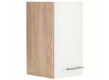 HäNgeschrank Optifit "Kalmar", Weiß, B:30Cm H:58Cm T:35Cm, SchräNke, HäNgeschrank, Breite 30 Cm