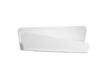 Lampada Da Parete Bascia Bianco 2Xg9 8W Acciaio 15X6X40Cm Sollux Lighting