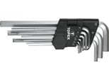 Topex Chiavi Esagonali 1,5-10 Mm, Set Di 9 Pezzi.