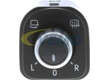 Interruttore Vemo Per Regolazione Specchietti Interruttore Specchietti 3C8959565A 3C8959565AXSH 5K0959565XSH Per Vw Golf Vi (5K1) Tiguan (5N) Golf Plus (5M1, 521) Sharan