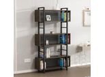 Skye Decor, Still - Walnut, Libreria, Noce, 100 % Melamin Coated Slipboard, 90 X 25 X 160 Cm