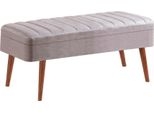 Skye Decor, Vina 0701 - 2 - Noce, Grigio, Panca, Noce, 100 % Laminato, 90 X 39 X 40 Cm