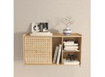 Skye Decor, Fore - Oak, Mensola A Muro, Quercia, 100 % Melamine Coated Slipboard, 65 X 22 X 30 Cm