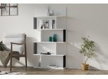 Skye Decor, Alex - White, Libreria, Bianca, 100 % Melamine Coated Slipboard, 80 X 21,8 X 160 Cm