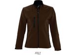 Sols 46800 | Giacca Softshell Da Donna Roxy - Colore: Dark Chocolate - Taglia: Xxl