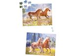 Puzzle Lenticolare - Amici Dei Cavalli (100 Pezzi)