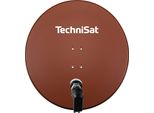 Technisat Satman 850 Plus | Parabola Satellitare Da 85 Cm Con Doppio Lnb Da 40 Mm | Rosso