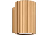 Lampada Da Parete Karbon 10 Oro 1Xgu10 10W Alluminio 10X8.5X6.5Cm Sollux Lighting
