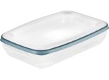 Keeeper 1079568000000 Keeeper Vaso Per Alimenti "Franco"", 2,4 Litri, Quadrato, Blu"