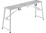 Piattaforma Di Lavoro Succebuy, Regolabile In Altezza Con 4 Marce, Scaletta Pieghevole In Acciaio Legato, Ponteggio Portatile, Portata 400 Kg, Piedini In Gomma Antiscivolo