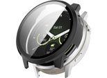 Inf Custodia Protettiva Per Garmin Venu 4 (45Mm) Pc+Pellicola Temperata Nera