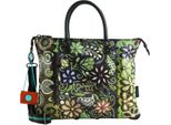 Gabs Borsa A Tracolla Borsa A Tracolla G3 Plus Shoulderbag Ricamo Fiore Verde Multicolore