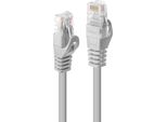 Lindy - Cavo Patch - RJ-45 (M) Bis RJ-45 (M) - 90 M - Utp - Cat 5E - Formattato, Ohne Haken, Verseilt - Grau