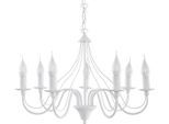 Lampada A Sospensione Beron 7 E14 Bianca 60X60Cm Lumilo