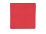 Msv Tappetino Doccia Premium Tappetino Da Bagno Antibatterico Antiscivolo Con Ventose - Rosso - Circa 54 X 54 Cm - Profuma Di Rose - Lavabile A 60° Gradi