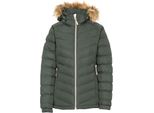 Trespass Giacca Trapuntata Da Donna Nadina, Impermeabile TP4130 (2XS) (Verde Oliva)