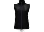 Sols 02888 | Damen Race Bodywarmer Donna Softshell - Idrorepellente - Colore: Nero - Taglia: S