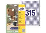 Avery Zweckform 6221-10 Etichette Avery Zweckform, Diametro: 10 Mm