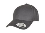 Cappello Snapback Con Visiera Curva Premium, Grigio Scuro