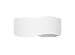 Lampada Da Parete Tila 30 Bianco 1Xg9 8W Acciaio 13X11X30Cm Sollux Lighting