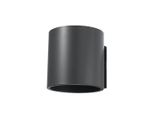 Lampada Da Parete Orbis 1 Antracite 1Xg9 8W Alluminio 10X12X10Cm Sollux Lighting