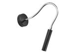 Lampada Da Parete Axil Nero 1Xg9 8W Acciaio 52X52X8Cm Sollux Lighting