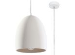 Elegante Lampada A Sospensione Anato 1 E27 Bianca Lumilo