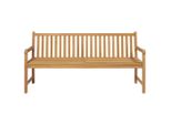 Vidaxl Panchina Da Giardino 175 Cm In Legno Massiccio Teak