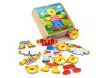Puzzle Di Legno Viga, Puzzle Educativo Per Vestire L'orsacchiotto