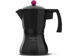 Caffettiera Italiana Taurus KCP90012I 12T Nero Acciaio Inox Alluminio 12 Tazze