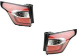 Johns, Luce Posteriore Combinata A Led Adatta A Ford Kuga 12 01/17-Esterno Set Destro E Sinistro 2069454 GB4113405BD 2318141 2318145 2318149 GV4113405BD GV4113405BF G