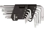 Topex Chiavi Torx T10-T50, Set Di 9 Pezzi.