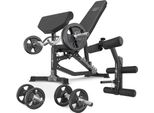 Marbo Sport - Set MS39_2.0_42KG | Panca Bifacciale + Banco Curl + Leg Press + Barra E Piatto Pesi 42Kg