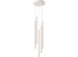 Lampada A Sospensione Pastelo 5P Beige 5Xg9 8W Acciaio 104X25X25Cm Sollux Lighting