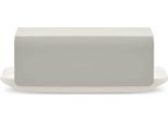 Alessi Mattina - Burriera, Grigio, Porcellana, Acciaio Inox